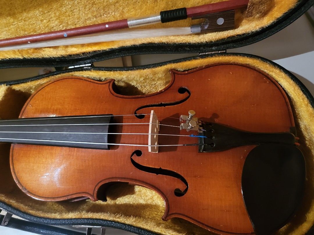 Suzuki violin 1/4 ( Made in Japan, 1977), 興趣及遊戲, 音樂、樂器