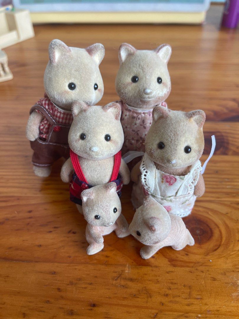 Sylvanian families shop mulberry raccoon family