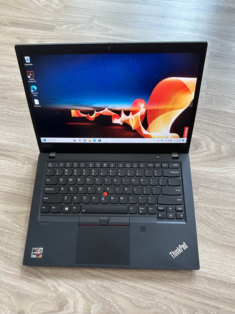 T14 Lenovo ThinkPad Laptop, 14”FHD IPS, Ryzen 7 Pro 4750U 16GB 512GB ...