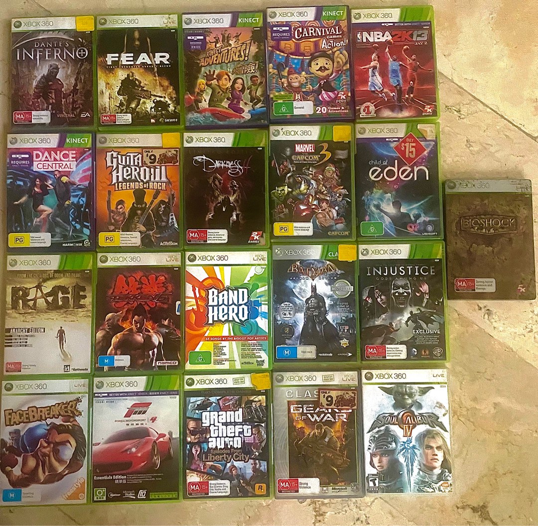 Take All Xbox 360 games, Video Gaming, Video Games, Xbox on Carousell