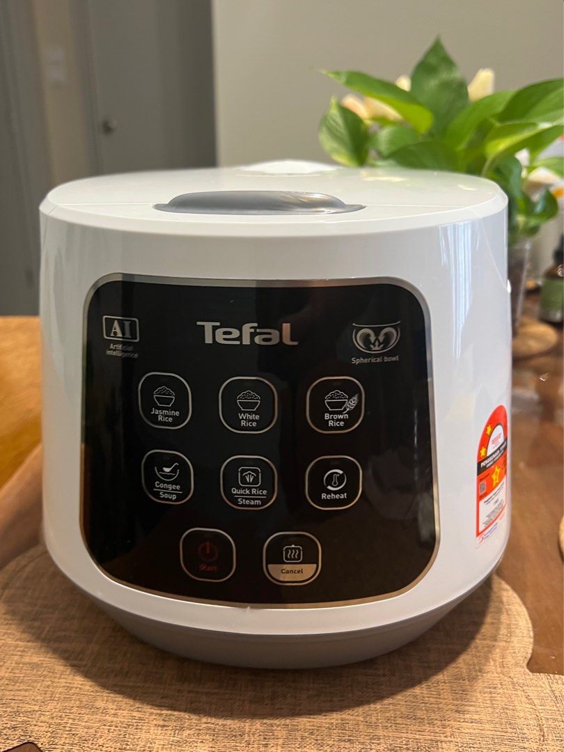 Tefal Easy Rice Compact Fuzzy Logic Rice Cooker 1.0L RK7301 (5.5 Cups