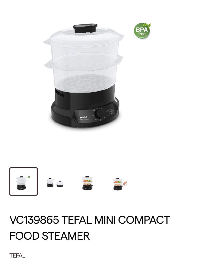 Tefal Food Steamer, Furniture & Home Living, Kitchenware