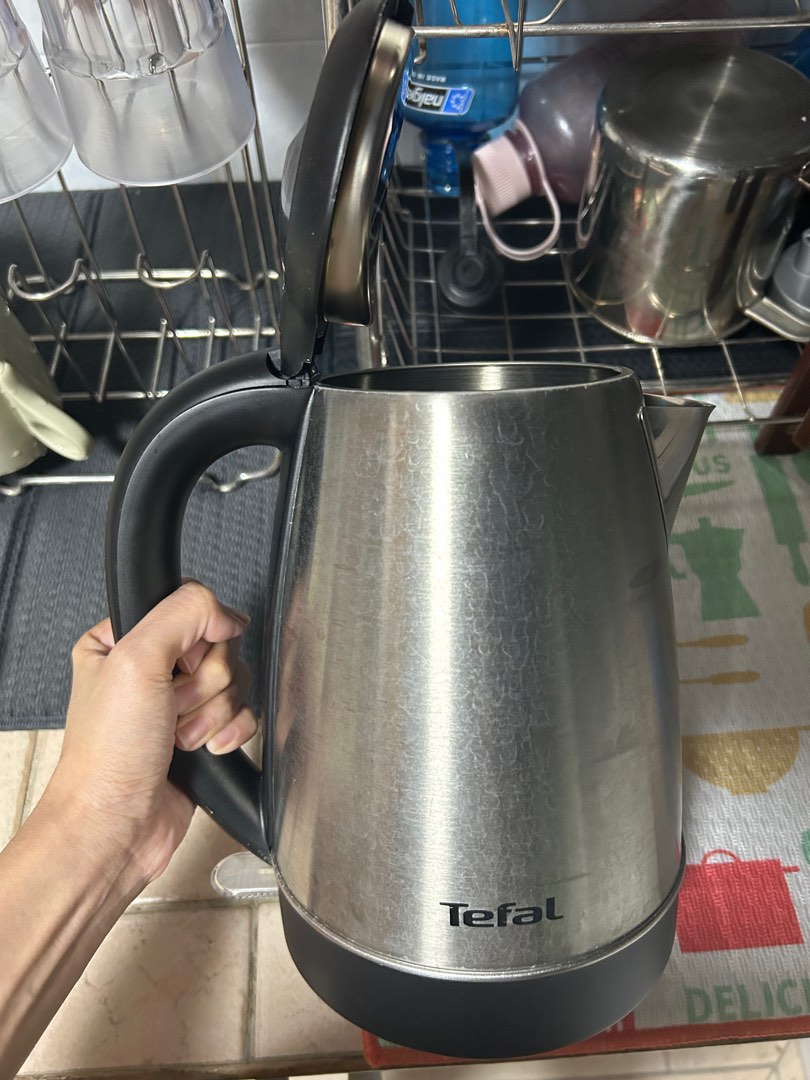 Tefal stainless steel electric kettle 1.7L, TV & Home Appliances, Kitchen Appliances, Kettles