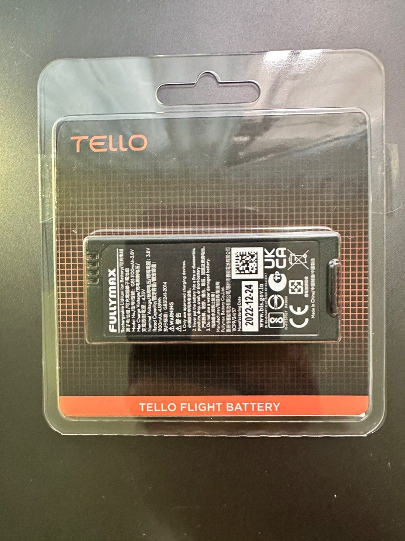 Tello battery, Photography, Drones on Carousell