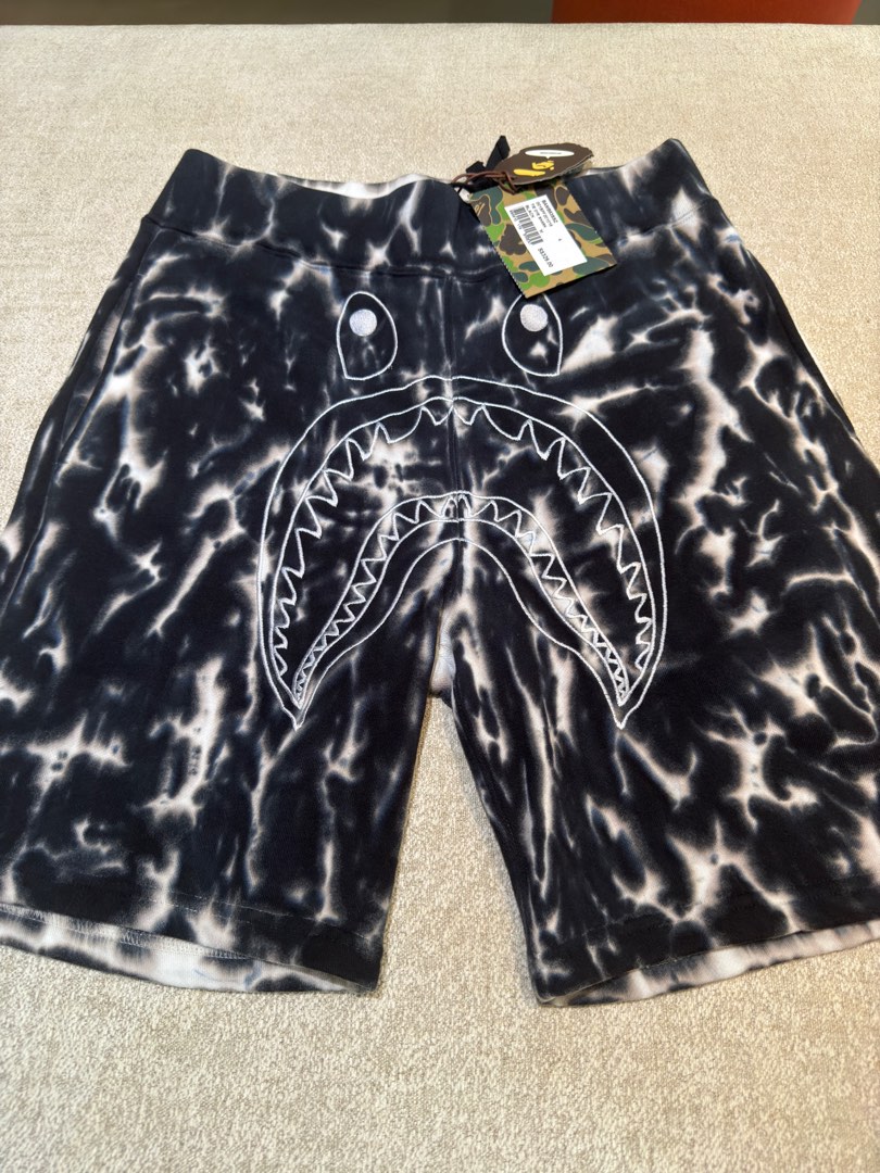 Bape tie dye shorts hot sale