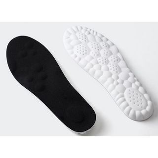 Thick Sponge Elastic Insoles Massage Acupressure Insole Pain Relief Breathable Foot Support Arch Heel Shoes Insert