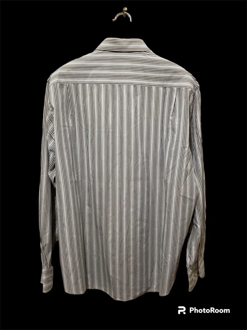 Thomas Nash Long Sleeve , Stripe XL (Category: Formal Shirts) located in Manila. Submitted by secretcloset33 (Listing ID 1266294659, Image 2). Description: A polo shirt with log sleeve , can be use on formal occasion or even in office especially of low temp in ac room..
