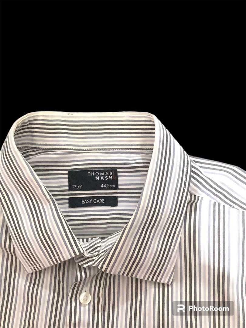 Thomas Nash Long Sleeve , Stripe XL (Category: Formal Shirts) located in Manila. Submitted by secretcloset33 (Listing ID 1266294659, Image 3). Description: A polo shirt with log sleeve , can be use on formal occasion or even in office especially of low temp in ac room..