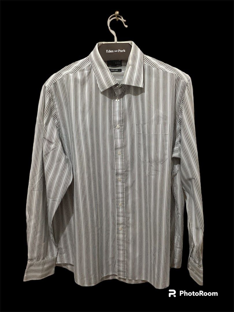 Thomas Nash Long Sleeve , Stripe XL (Category: Formal Shirts) located in Manila. Submitted by secretcloset33 (Listing ID 1266294659, Image 1). Description: A polo shirt with log sleeve , can be use on formal occasion or even in office especially of low temp in ac room..