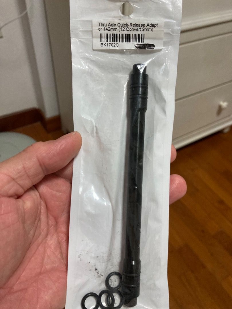 Thru axle to quick release adapter deals