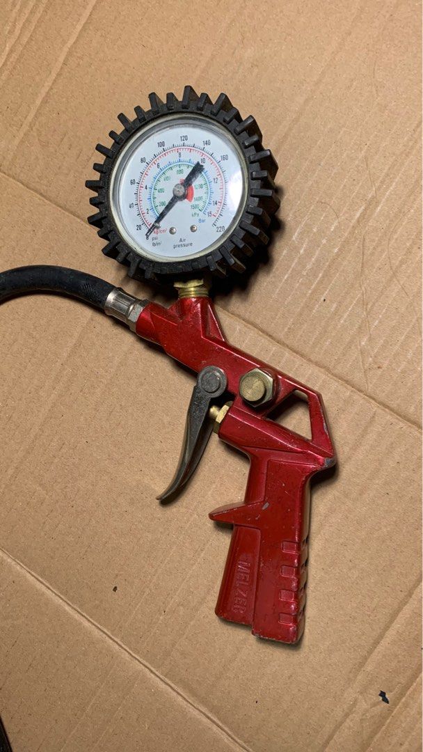 Tbest 12 Bar Self Clamping Tire Inflator With Air Pressure Gauge, Quick - View #9