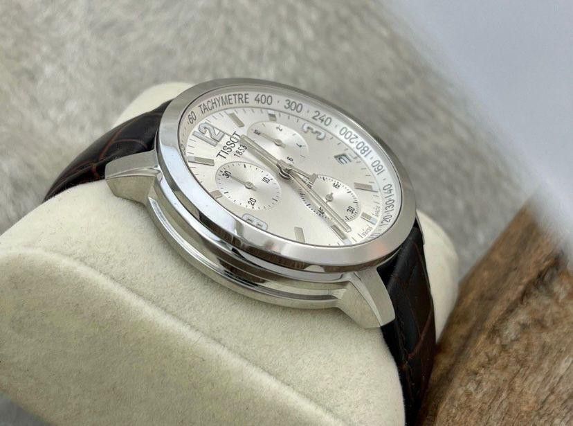 Tissot Prc 200 Swiss Made Sapphire Crystal Quartz Chronograph 200m Water Resistance 42mm Diameter Watch Only leather band need
