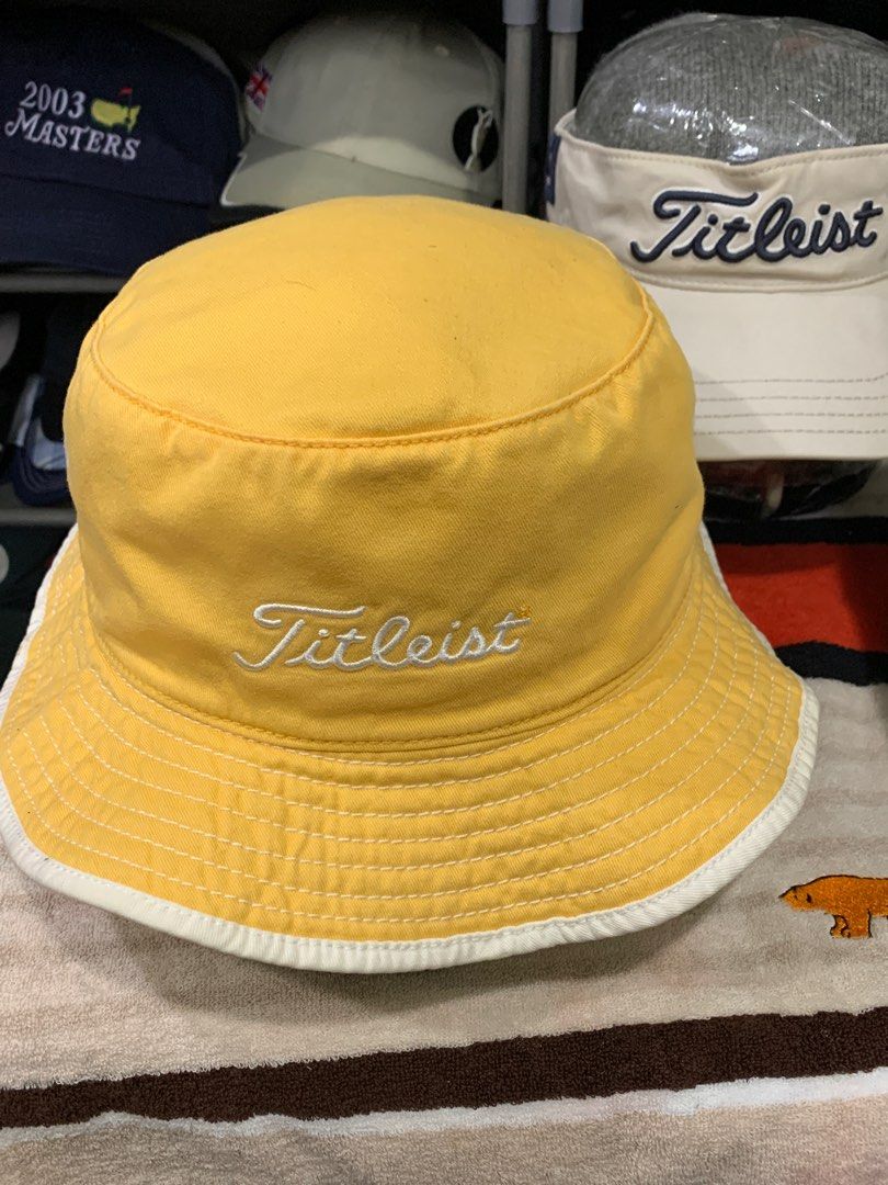 Titleist yellow bucket hat sale