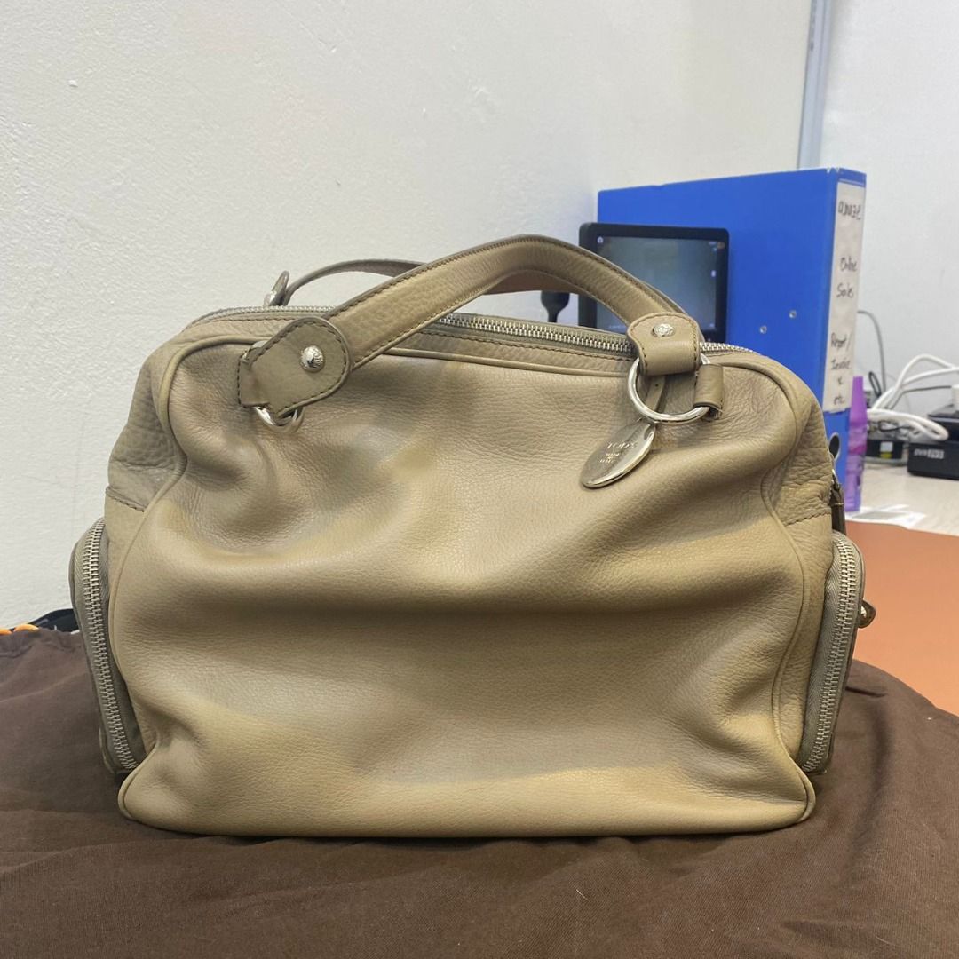 MULTIPOCKET BAG USED BEIGE 002