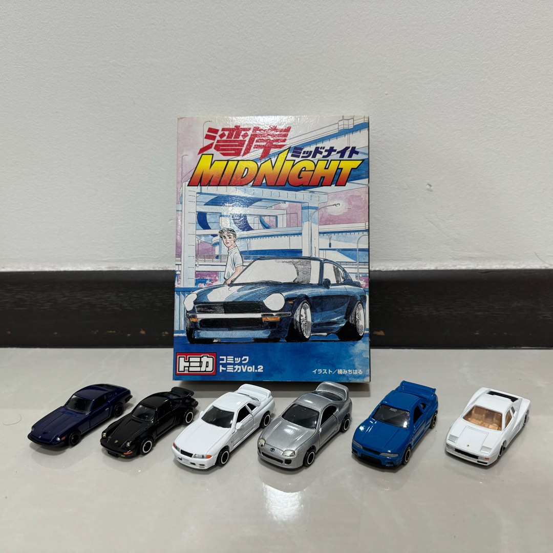 Tomica Wangan Midnight Set Comic Vol. 2, Hobbies & Toys, Toys