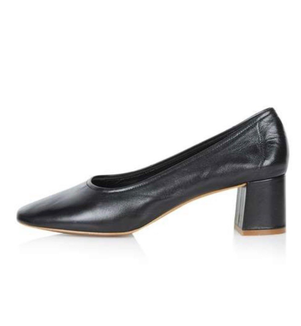 Topshop black on sale block heels