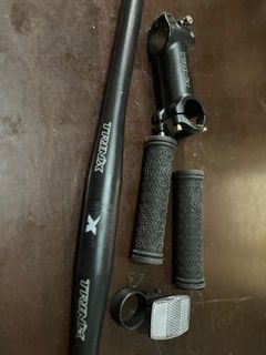 Bike Trinx handle bar and stem