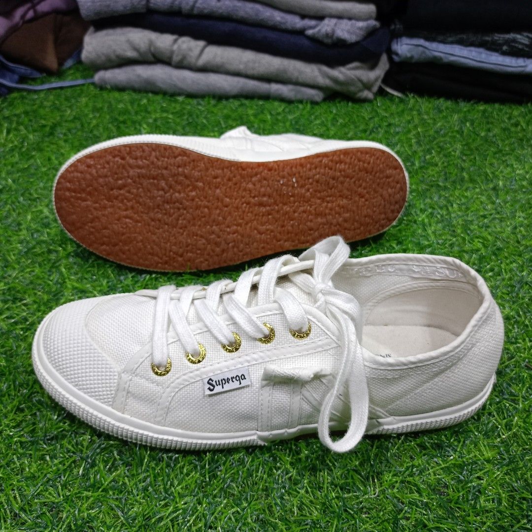 UKAY SUPERGA AEREX CENTURY WHITE SNEAKERS Size 6.5 Women s