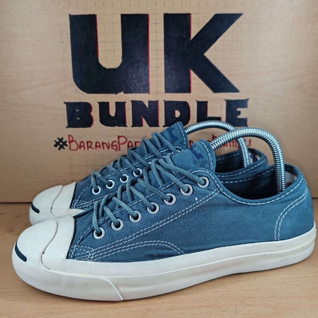 UKBundle UK8 26cm Converse Jack Purcell Ox Washed Blue