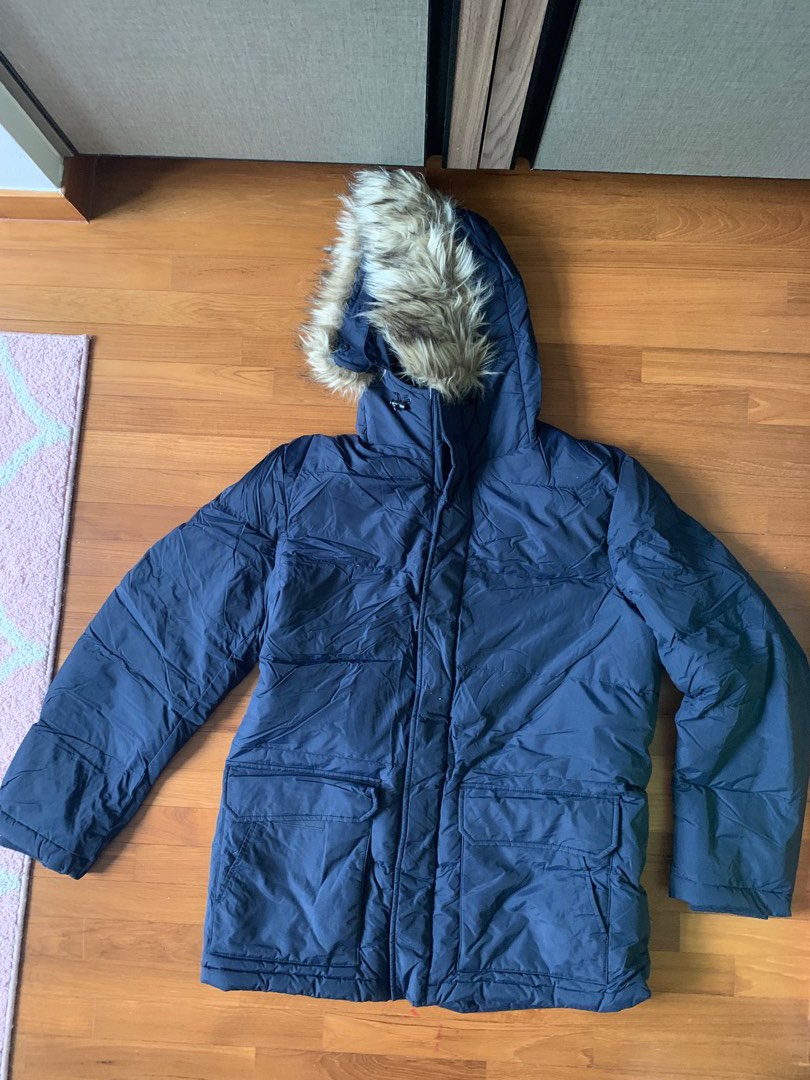 Uniqlo mens winter coat deals