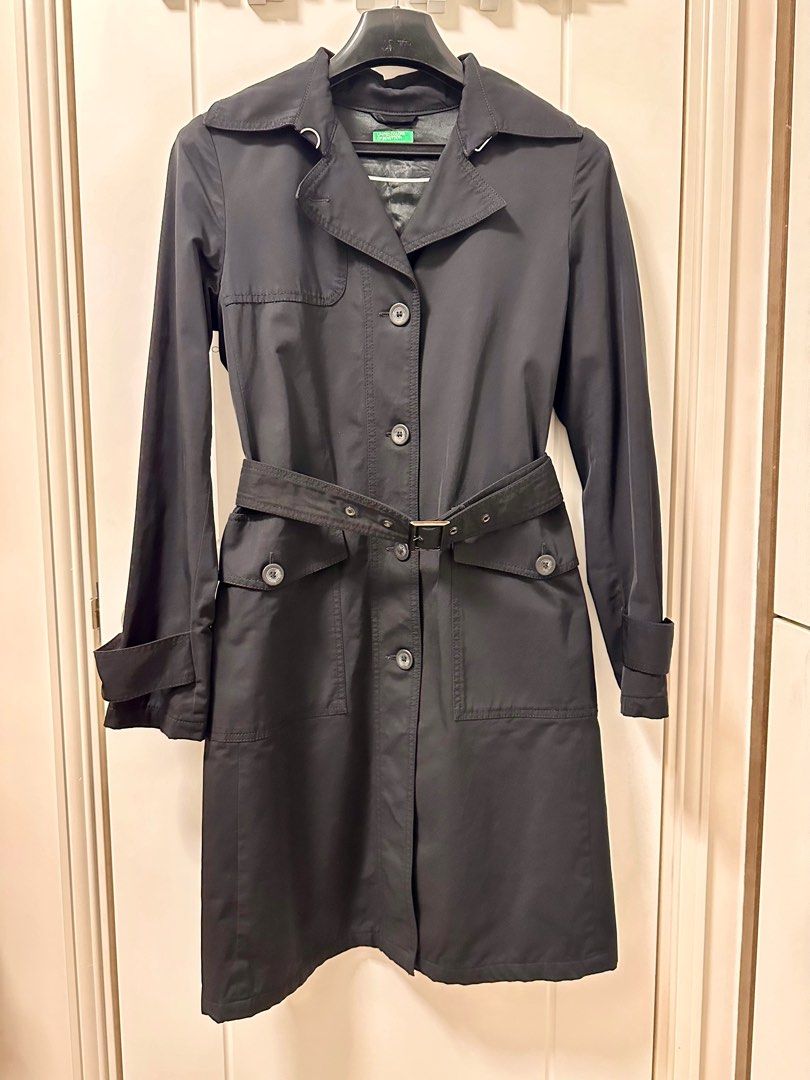 United colors of deals benetton trench coat