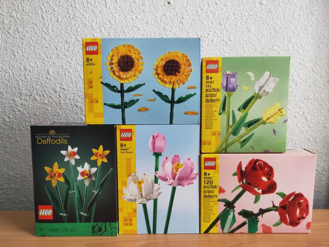 LEGO® review: 40460 Roses & 40461 Tulips