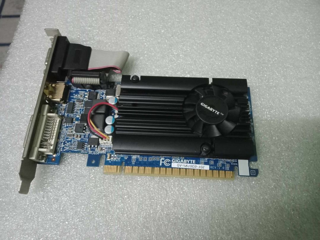 video card gt610 1gb 64bit dd3