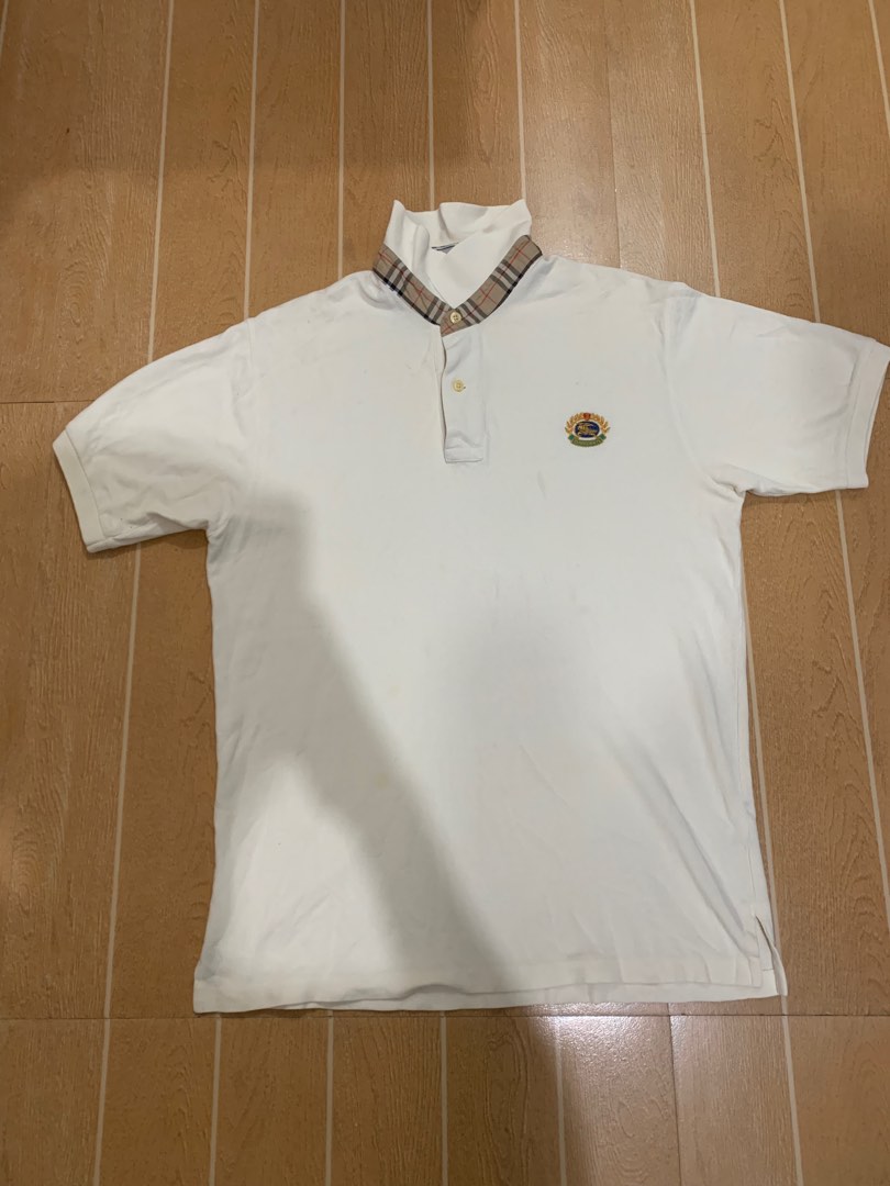 Burberry Polo Shirt with Classic Vintage Design