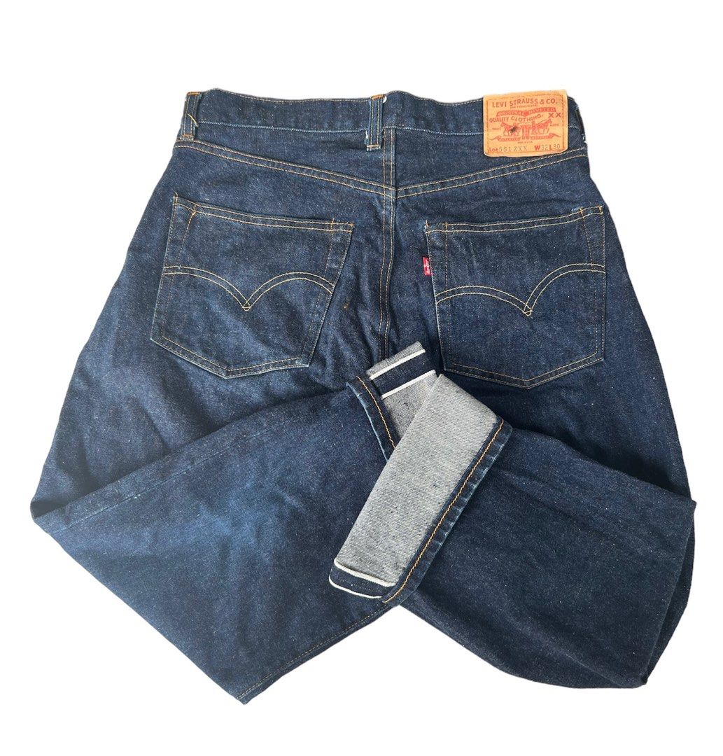 Vintage Levi s 551 ZXX Big E Men s Fashion Bottoms Jeans on