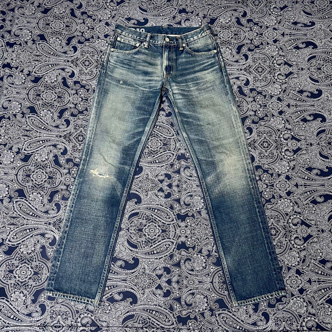 Visvim Social Sculpture Jeans 03 D10 W30 (95新), 男裝, 褲＆半截裙