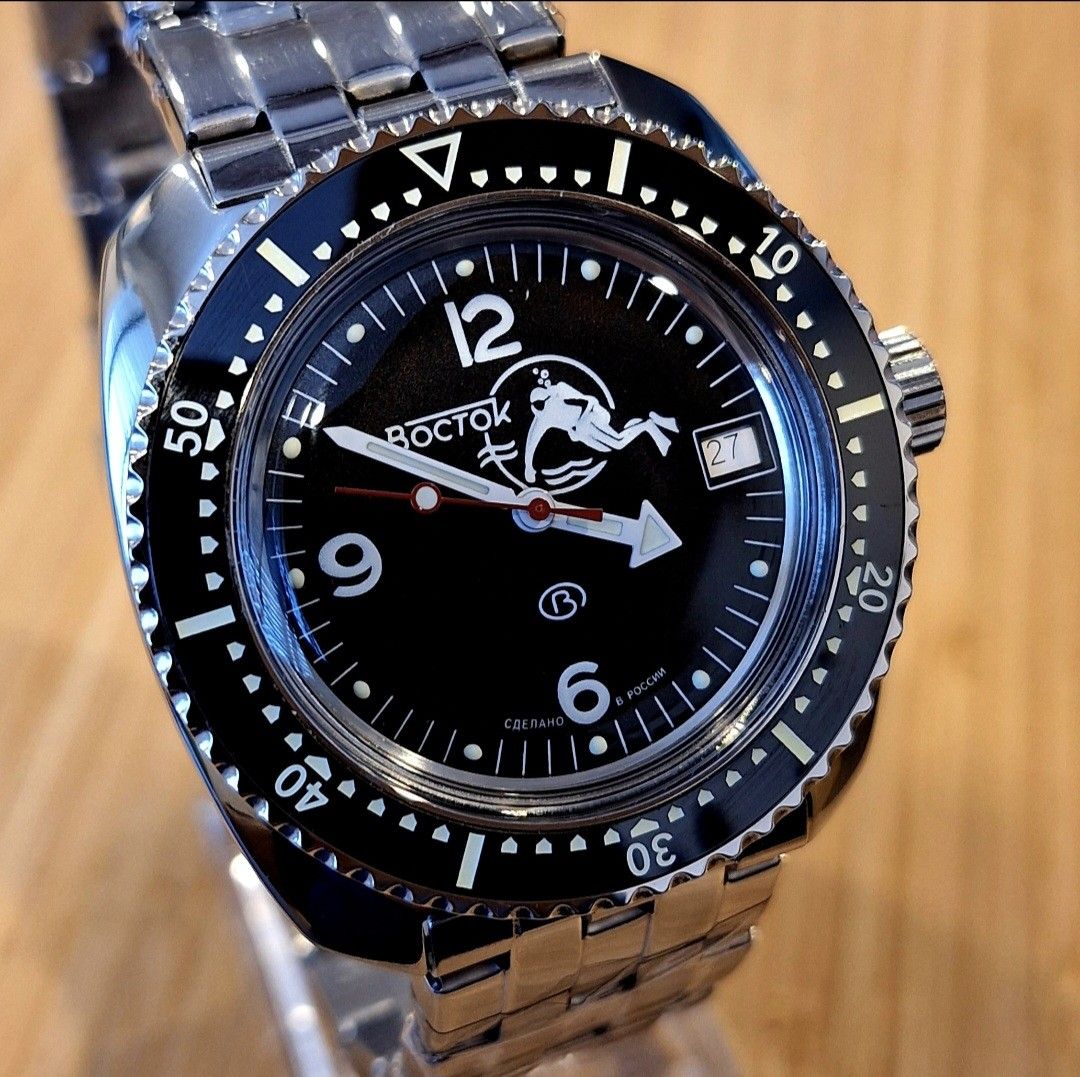 Vostok ceramic bezel on sale