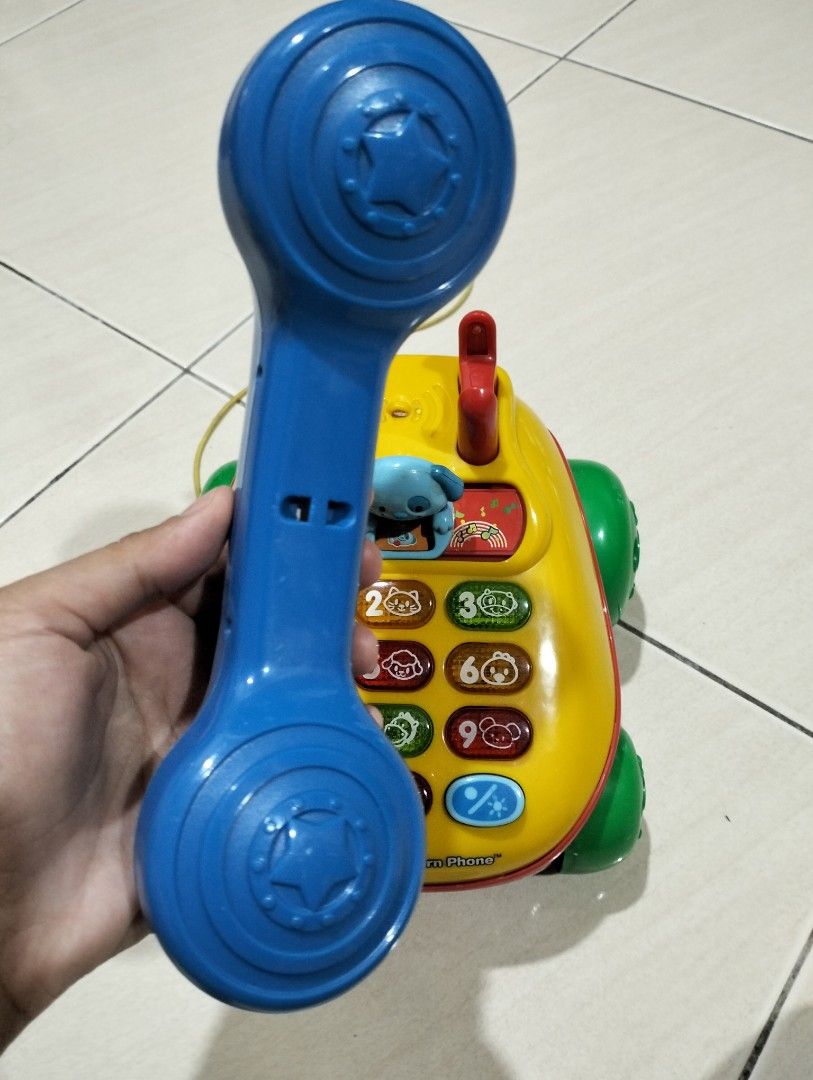 VTech pull N learn phone Hobbies Toys Toys Games on Carousell