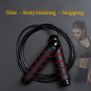 Ballistyx Jump Rope - Premium Speed Jump Rope with 360 Degree Spin, Steel  Handles, Silicone Grips and 2 x Adjustable Cables - for Crossfit, Gym &  Home