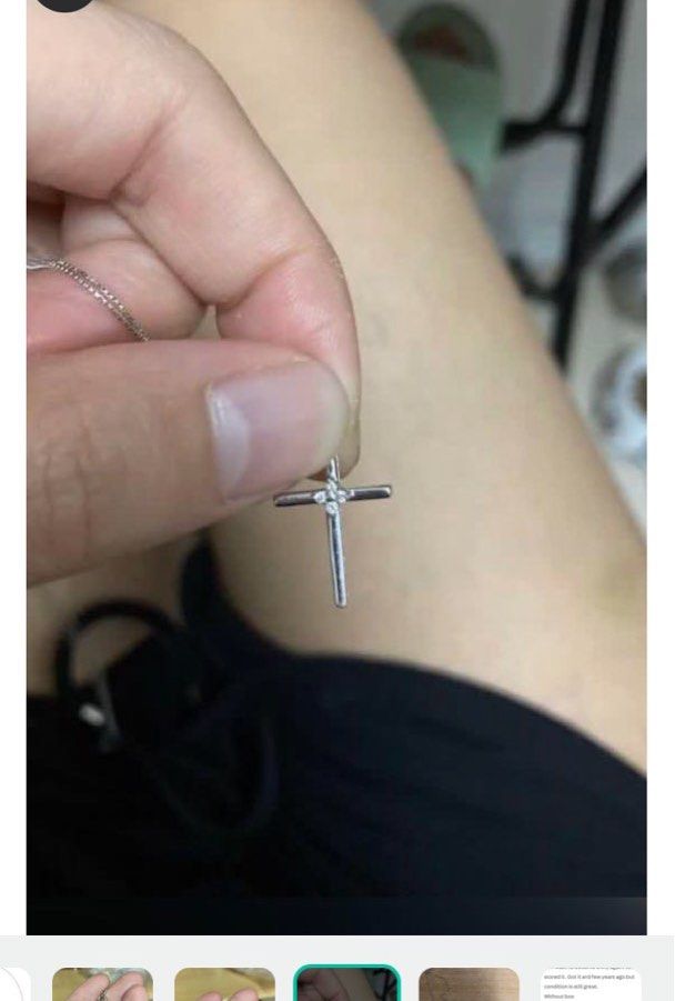 Gold jesus christ necklace top