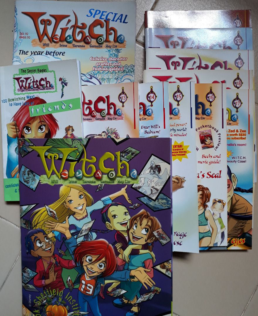 W.I.T.C.H comics (full color), Hobbies & Toys, Books & Magazines ...