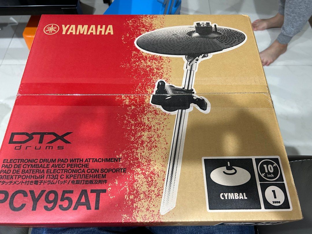 Yamaha Electronic Cymbal PCY95AT, Hobbies & Toys, Music & Media, Music