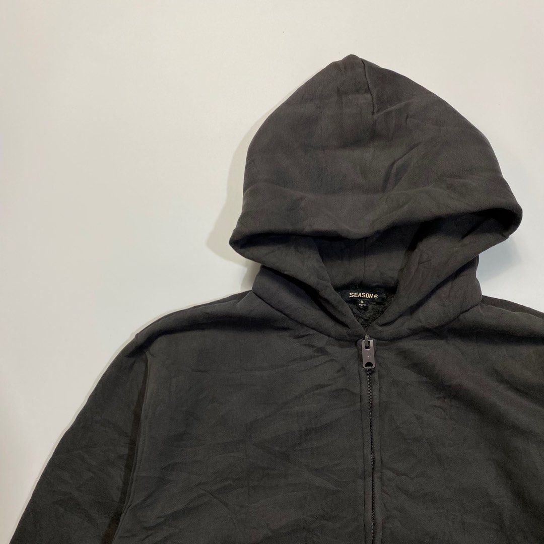 Yeezy season zip up hoodie hotsell