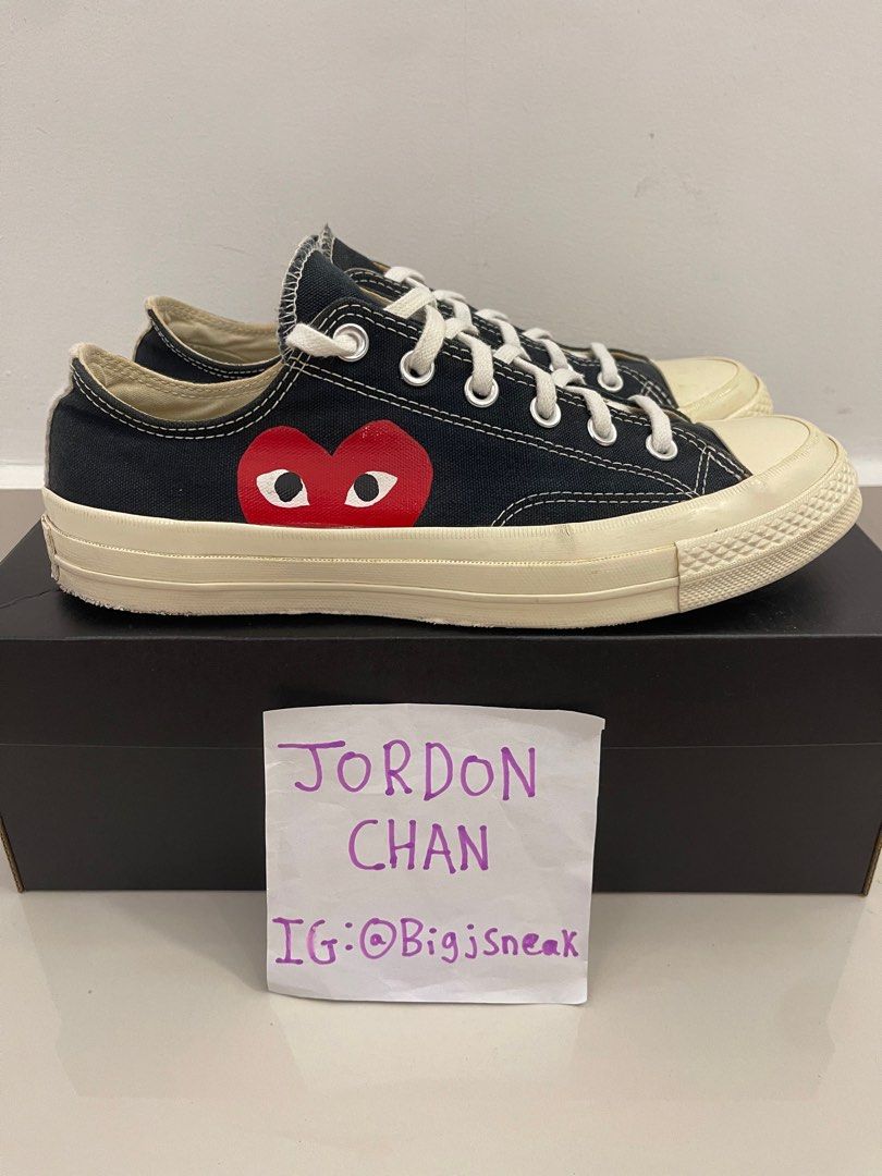 Cdg x converse low outlet