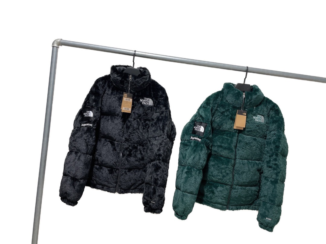 ⚡100%全新正品Superme Week 16 x The North Face Faux Fur Nuptse