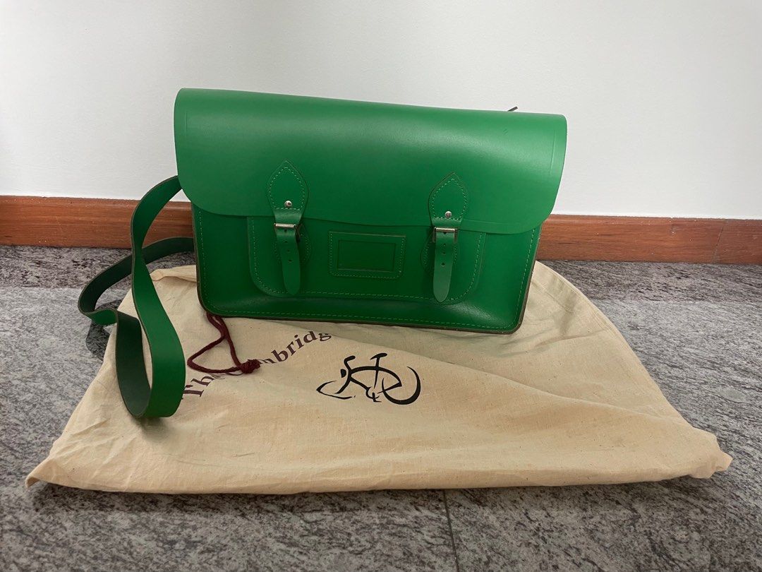 15 Green Cambridge Satchel