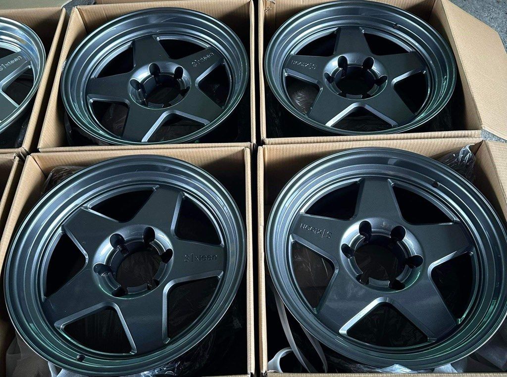18” SE02 Grey Offset 0 Mags 6Holes pcd 139 Bnew (Category: Mags and Tires) located in Quezon City. Submitted by mindanaotyrehaus (Listing ID 1266610542, Image 2). Description: 4pcs. 18” Sixteen Engineer SE02 Grey Bnew magwheels 6 Holes pcd 139 x9 width/ offset 0 sold as set 4pcs. for 38,000 pesos mags only * price may change without prior notice * fix price * Cash transaction/ GCash or BDO Online Transfer only First come first serve Free mounting