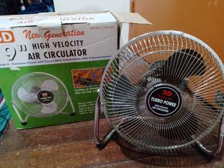 3D hi velocity 9 inch Turbo Fan