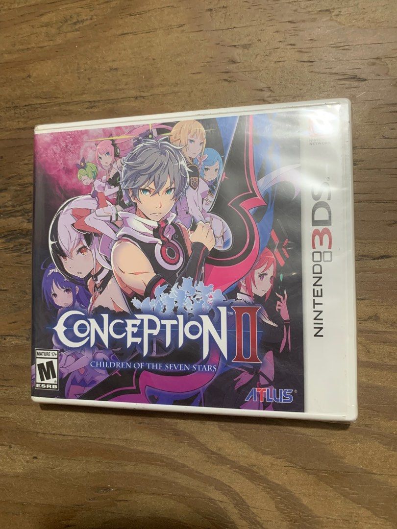 3DS game Conception 2 US sealed (Category: Nintendo) located in Manila. Submitted by finalgambit (Listing ID 1266620827, Image 1). Description: .