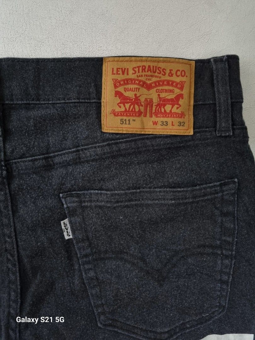 511 Levis Size 33 35 Jeans for Men Men s Fashion Bottoms Jeans