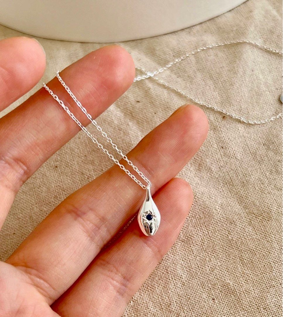 925 Sterling Silver Dainty Sunburst Necklace Women s Fashion