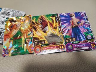 七龍珠英雄龍珠閃咭遊戲卡第一彈精選補充包布魯將軍天津飯撒旦先生GT及送搓手液500ml