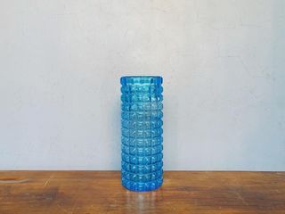 藍色玻璃花瓶