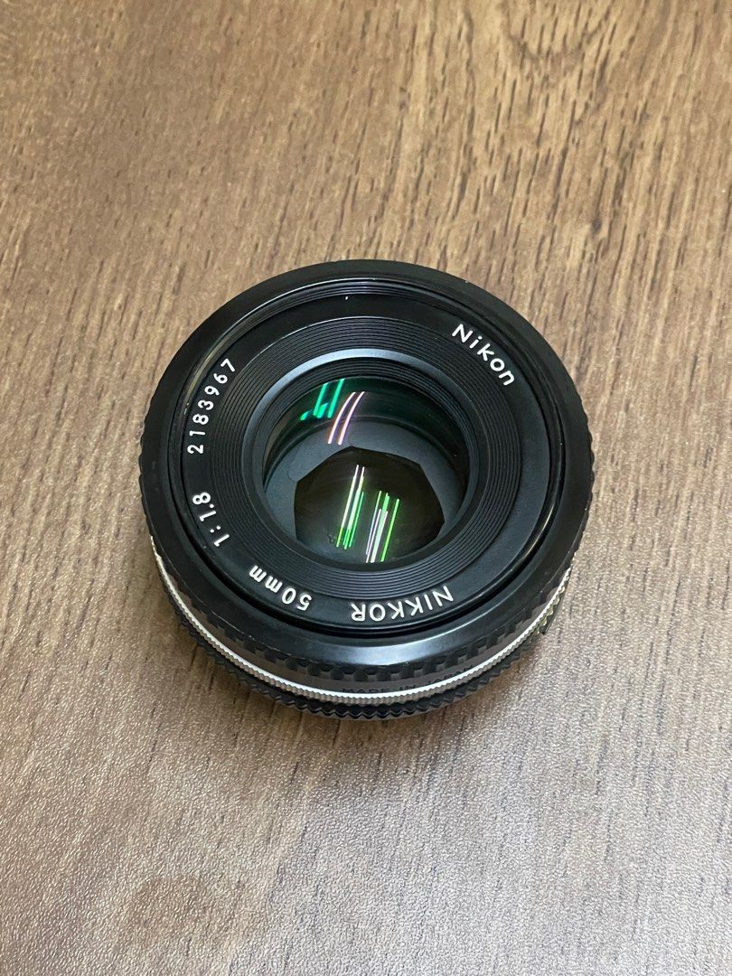彩視攝影光學二手美品臺灣現貨快速出貨Nikon ai 50mm f1.8 經典餅乾