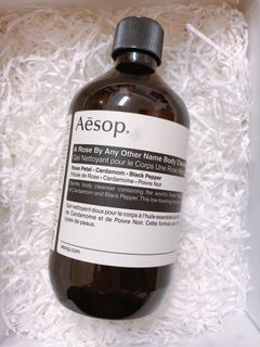 全新 專櫃購入 Aesop 玫瑰的名字身體潔膚露  500ml 沐浴露