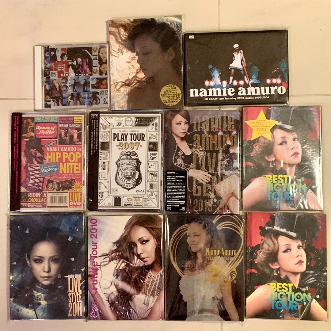 日版安室奈美惠初回CD blu ray DVD filmography uncontrolled Live